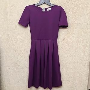 XS, Lularoe, purple, Amelia dress